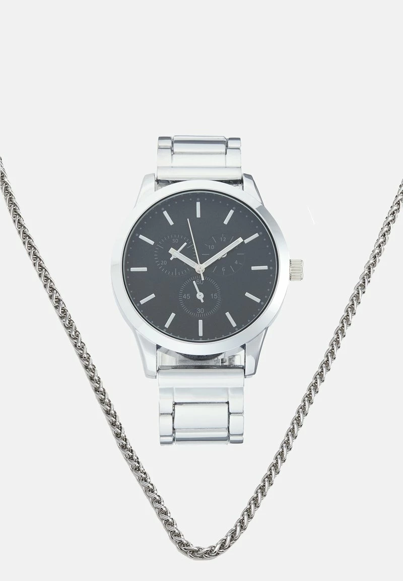 Pier One Unisexo SET UNISEX - Reloj - Silver-coloured 3 Pier One Unisexo SET UNISEX - Reloj - Silver-coloured