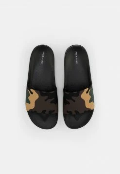 Pier One Unisexo UNISEX - Chanclas De Baño - Black Olive -PIER ONE Ventas 2adeb182b3474ea2825c125a83643990