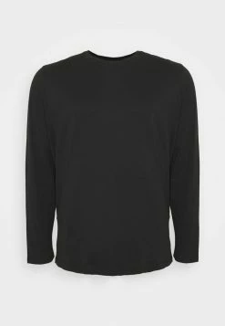 Pier One Hombre Camiseta De Manga Larga - Black