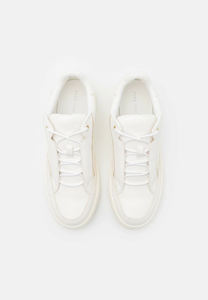 Pier One Hombre Zapatillas - White/gold-coloured 6 Pier One Hombre Zapatillas - White/gold-coloured - Imagen 4