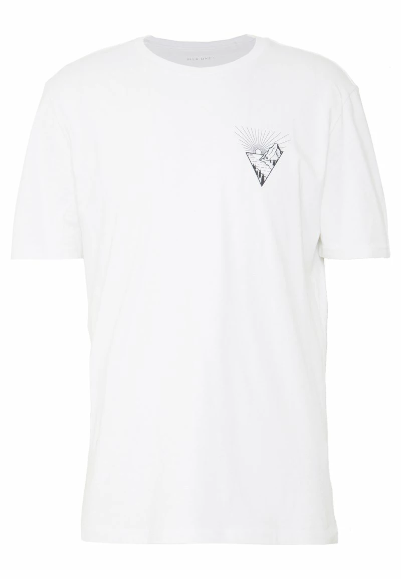 Pier One Hombre Camiseta Estampada - White 7 Pier One Hombre Camiseta Estampada - White - Imagen 5
