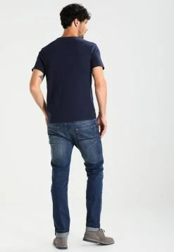 Pier One Hombre Camiseta Básica - Dark Blue -PIER ONE Ventas 2d60eb4e915f43518198422212805c36