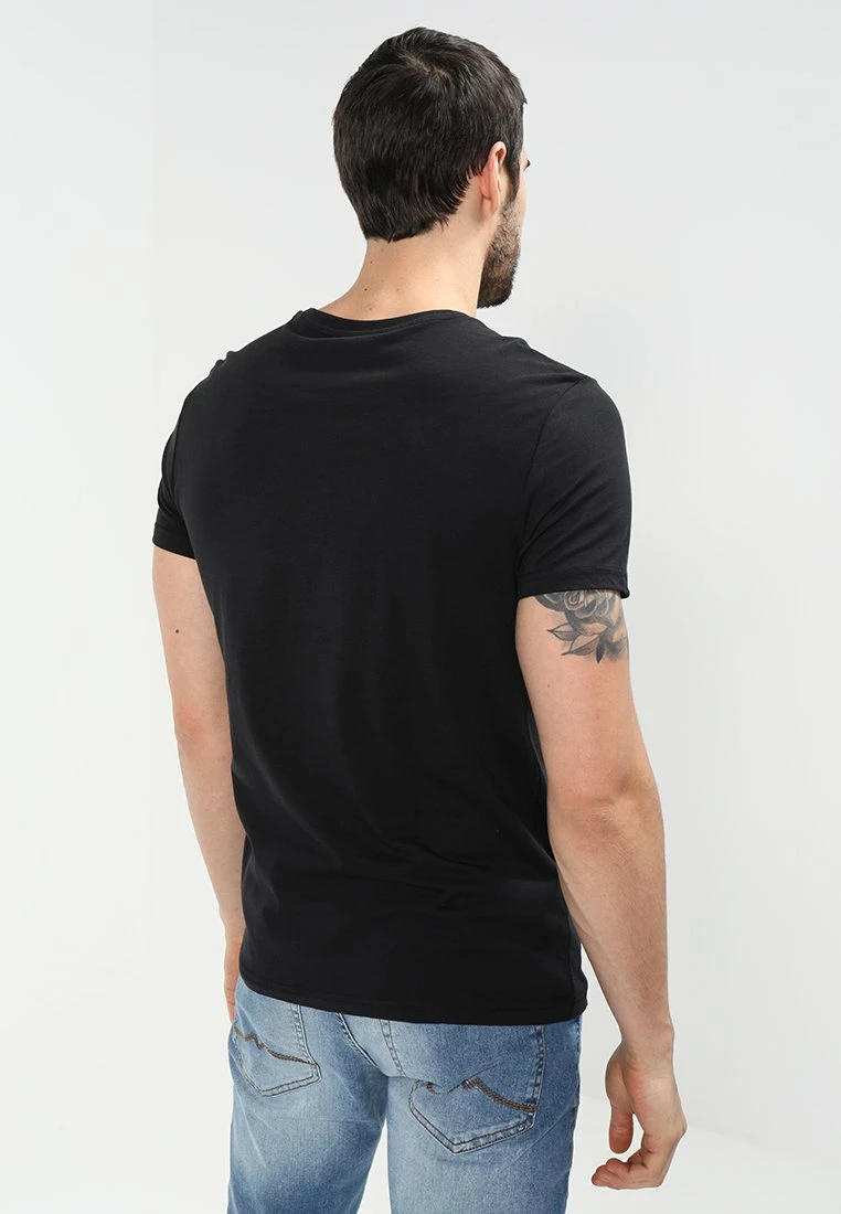 Pier One Hombre 2 PACK - Camiseta Básica - Black 5 Pier One Hombre 2 PACK - Camiseta Básica - Black - Imagen 3