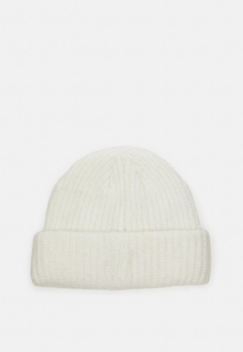 Pier One Unisexo SHORT MICRO BEANIE UNISEX - Gorro - Off-white 4 Pier One Unisexo SHORT MICRO BEANIE UNISEX - Gorro - Off-white - Imagen 2