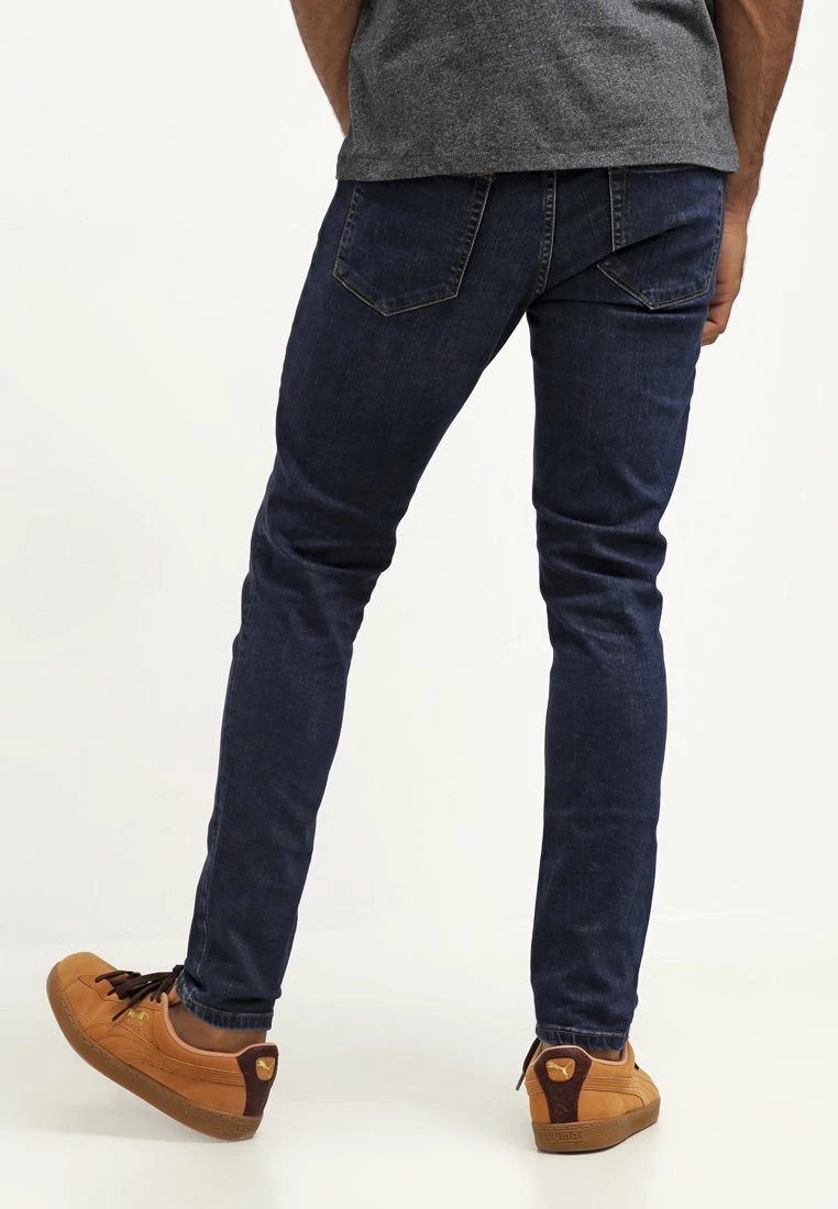 Pier One Hombre DISTRESSED DENIM SLIM FIT - Vaqueros Slim Fit - Dark Blue Denim 5 Pier One Hombre DISTRESSED DENIM SLIM FIT - Vaqueros Slim Fit - Dark Blue Denim - Imagen 3