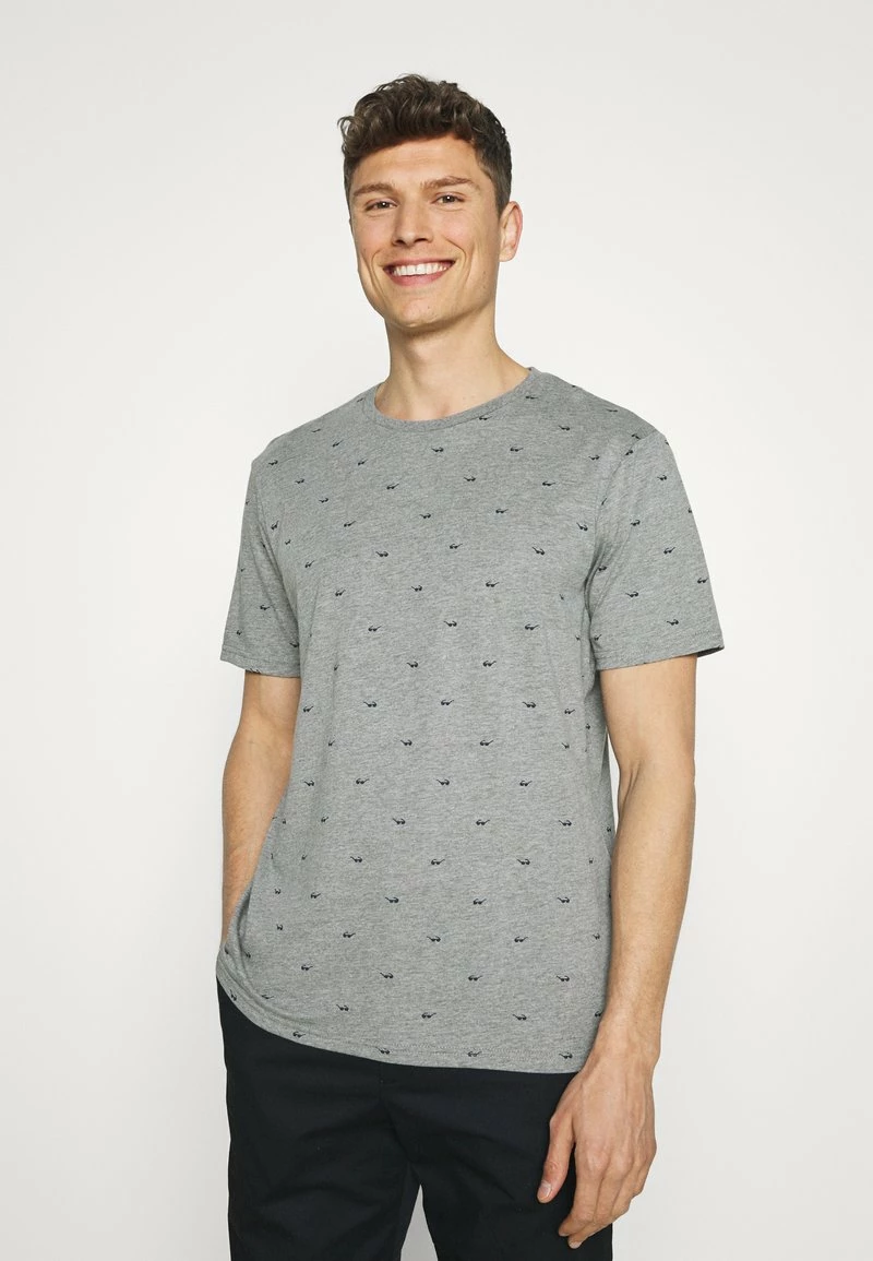 Pier One Hombre Camiseta Estampada - Grey 3 Pier One Hombre Camiseta Estampada - Grey