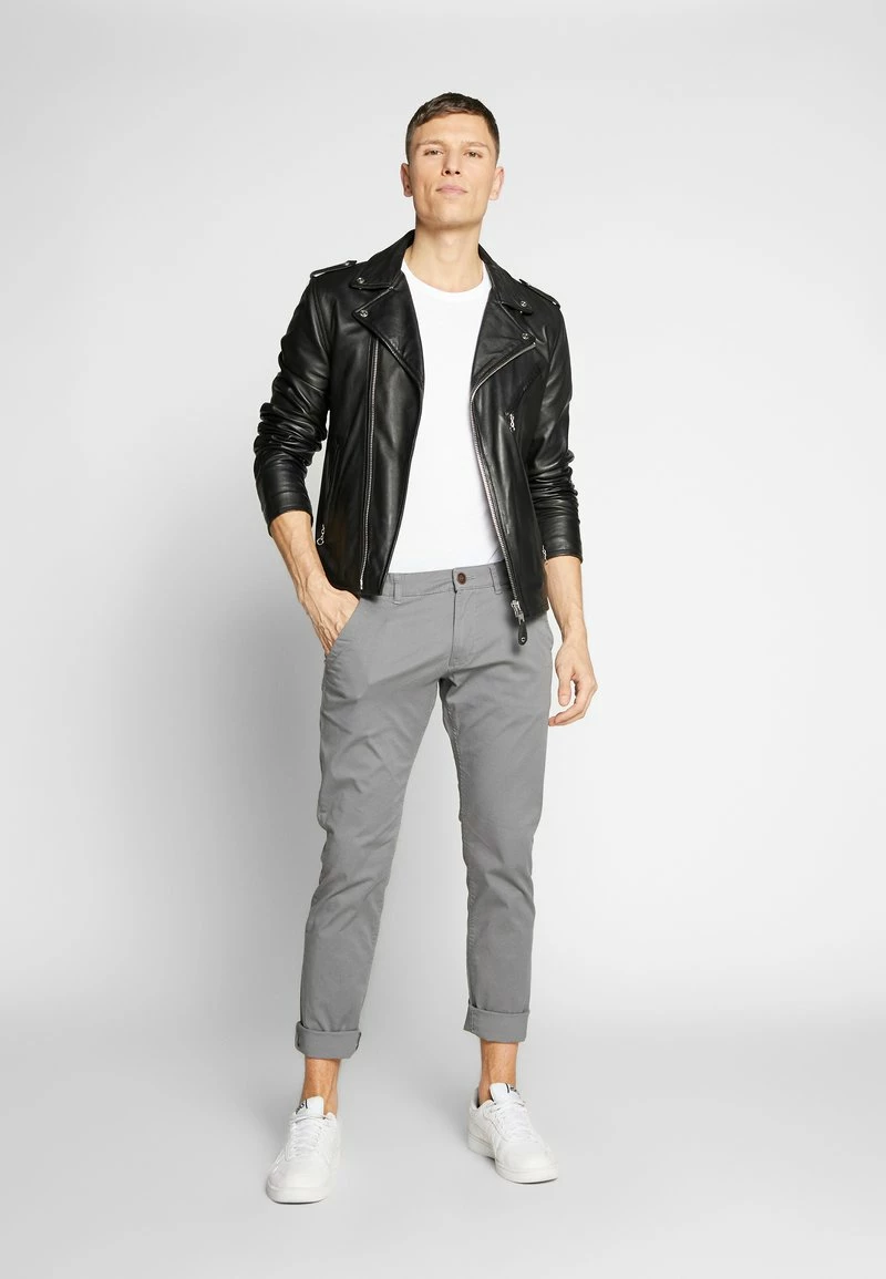 Pier One Hombre 3 PACK - Camiseta Básica - Mottled Bordeaux/white/blue 4 Pier One Hombre 3 PACK - Camiseta Básica - Mottled Bordeaux/white/blue - Imagen 2