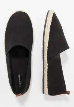 Pier One Unisexo RENA ESPADRILLE UNISEX - Alpargatas - Black -PIER ONE Ventas 3086d55e4ad24869b2a35d618e86d5f2