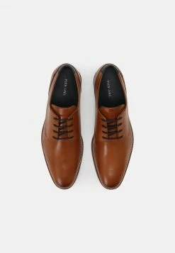 Pier One Hombre LEATHER - Zapatos Con Cordones - Cognac -PIER ONE Ventas 3167f3aeaa7e462ca936f2766c85beca