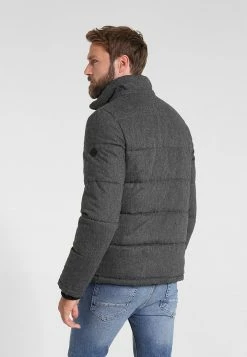 Pier One Hombre HOODED - Chaqueta De Invierno - Grey Melange -PIER ONE Ventas 32bf5bf33d574e6e9677771330f30e32