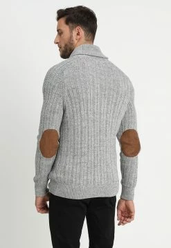 Pier One Chaqueta De Punto - Mottled Dark Grey, Hombre -PIER ONE Ventas 3374bc5b15c34532a3a61fa1517a3ccc