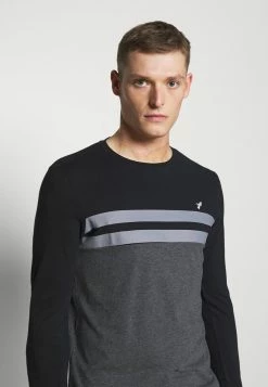 Pier One Hombre Camiseta De Manga Larga - Black/mottled Dark Grey 11 Pier One Hombre Camiseta De Manga Larga - Black/mottled Dark Grey -PIER ONE Ventas 3498134e32f840e2bd9efb3372617491