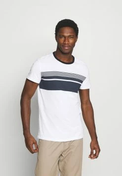 Pier One Hombre Camiseta Estampada - White