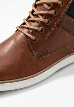 Pier One Hombre Zapatillas Altas - Cognac -PIER ONE Ventas 34d98627b6f64b5eba0a816a361893ff