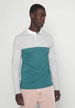 Pier One Hombre Camiseta De Manga Larga - Mottled Grey