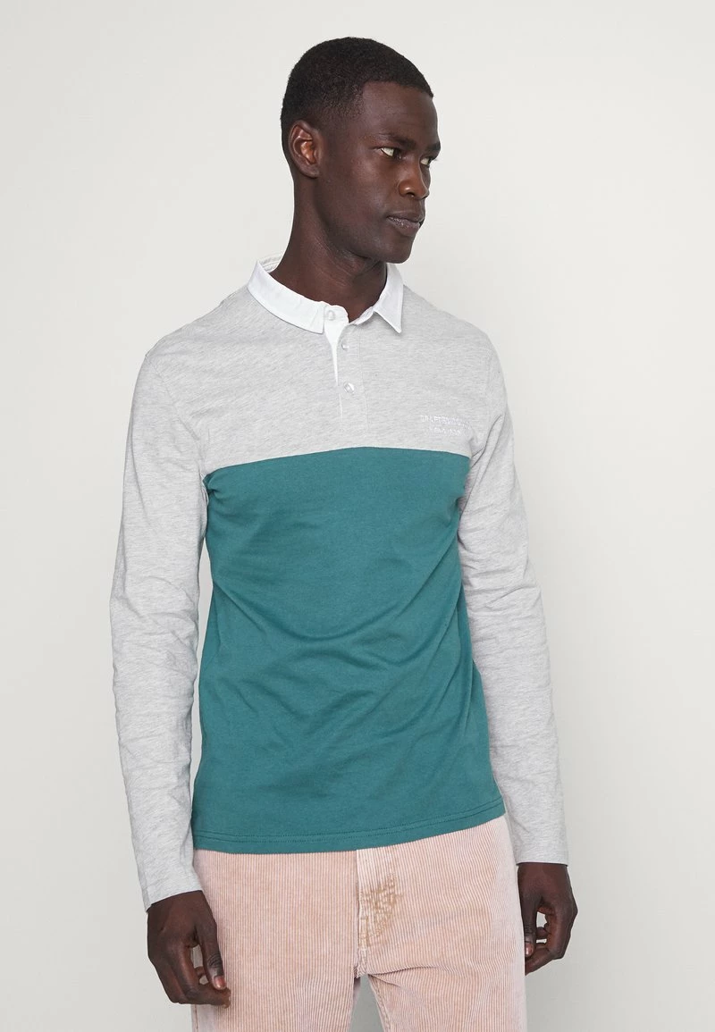 Pier One Hombre Camiseta De Manga Larga - Mottled Grey 3 Pier One Hombre Camiseta De Manga Larga - Mottled Grey