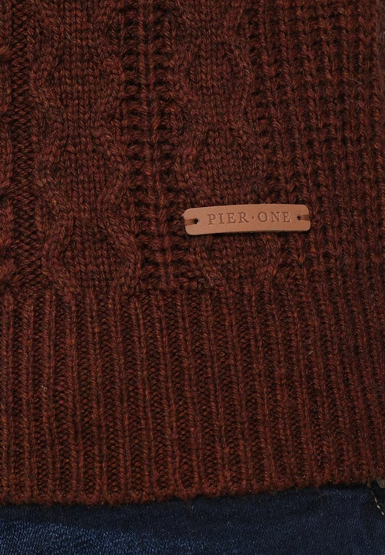 Pier One Hombre Jersey De Punto - Mottled Brown 8 Pier One Hombre Jersey De Punto - Mottled Brown - Imagen 6