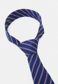 Pier One Hombre Corbata - Dark Blue/bordeaux/white -PIER ONE Ventas 37d6a8892b654d54816f56ef99cb4a3f