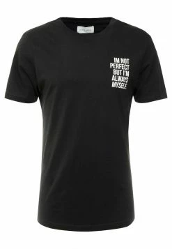 Pier One Hombre Camiseta Estampada - Black -PIER ONE Ventas 37f0a4513c264cd59c726b0ae4bde8ef
