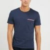Pier One Camiseta Básica - Mottled Dark Blue, Hombre -PIER ONE Ventas 3808233523534da4aade7a1fd6fb5cc6