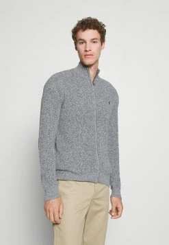 Pier One Hombre Chaqueta De Punto - Mottled Blue