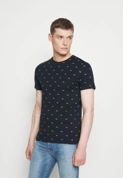 Pier One Hombre Camiseta Estampada - Dark Blue