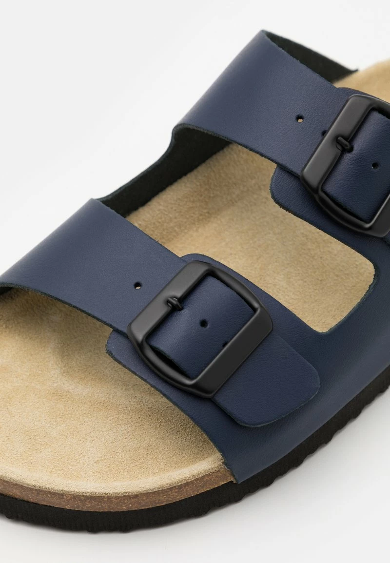 Pier One Hombre UNISEX - Pantuflas - Dark Blue 8 Pier One Hombre UNISEX - Pantuflas - Dark Blue - Imagen 6