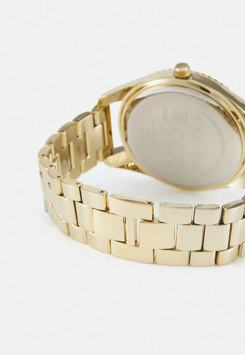 Pier One UNISEX - Reloj - Gold-coloured/green, Unisexo 4 Pier One UNISEX - Reloj - Gold-coloured/green, Unisexo - Imagen 2