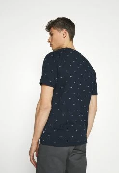 Pier One Hombre Camiseta Estampada - Dark Blue -PIER ONE Ventas 3dfb20b4abf94950893ee7c1f3d98a9b