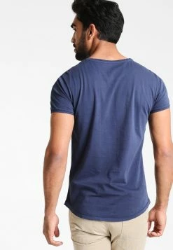 Pier One Camiseta Básica - Navy, Hombre -PIER ONE Ventas 3e19fdfe7d4748de9ae2a1037f24e1bd