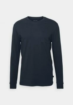 Pier One Camiseta De Manga Larga - Dark Blue, Hombre -PIER ONE Ventas 3e237f768ebb48609a51fbbe47b269d9