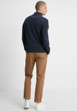 Pier One Hombre Jersey De Punto - Mottled Dark Blue -PIER ONE Ventas 3e7d323979a84d0cb63000a8e893d083