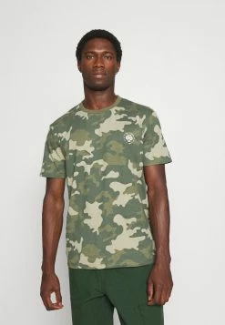 Pier One Hombre Camiseta Estampada - Dark Green