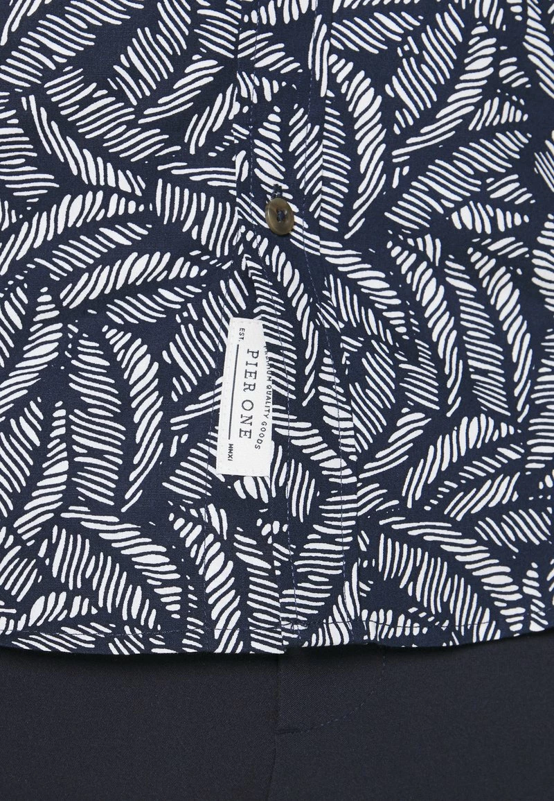 Pier One Hombre Camisa - Dark Blue 7 Pier One Hombre Camisa - Dark Blue - Imagen 5