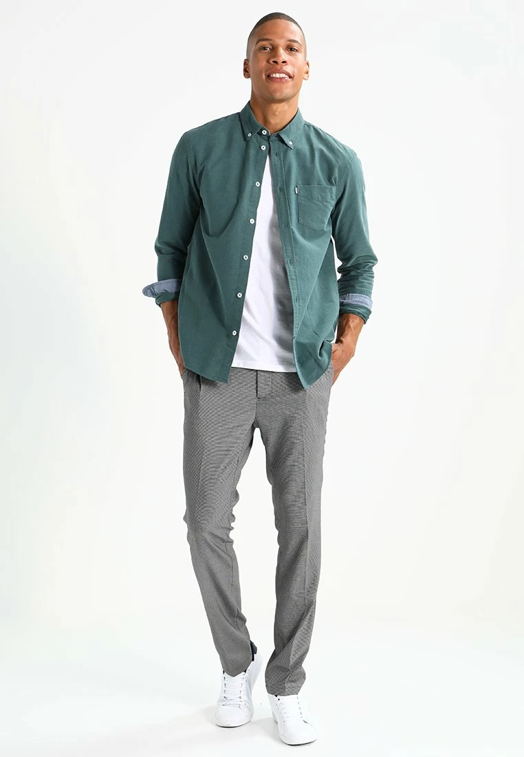 Pier One Hombre Camisa - Green 4 Pier One Hombre Camisa - Green - Imagen 2