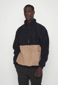 Pier One Hombre Forro Polar - Dark Blue/tan