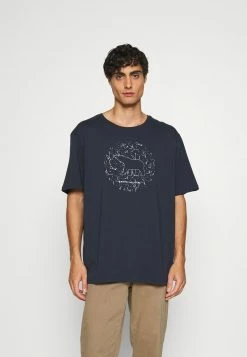 Pier One Hombre Camiseta Estampada - Dark Blue