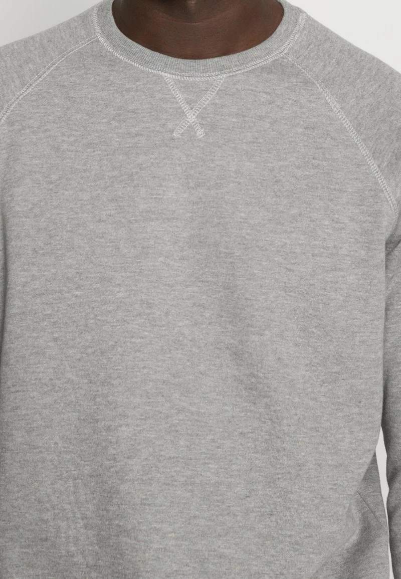 Pier One Hombre 2er Pack CREW NECK - Sudadera - Mottled Light Grey/black 8 Pier One Hombre 2er Pack CREW NECK - Sudadera - Mottled Light Grey/black - Imagen 6