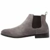 Pier One Hombre LEATHER - Botines - Dark Gray -PIER ONE Ventas 45afc696463f40078aae5755eb6d3e8a
