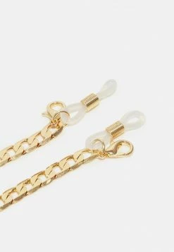 Pier One Unisexo GLASSES MASK CHAIN UNISEX - Collar - Gold-coloured -PIER ONE Ventas 46d6f934c0234cb48319773edb8d4287