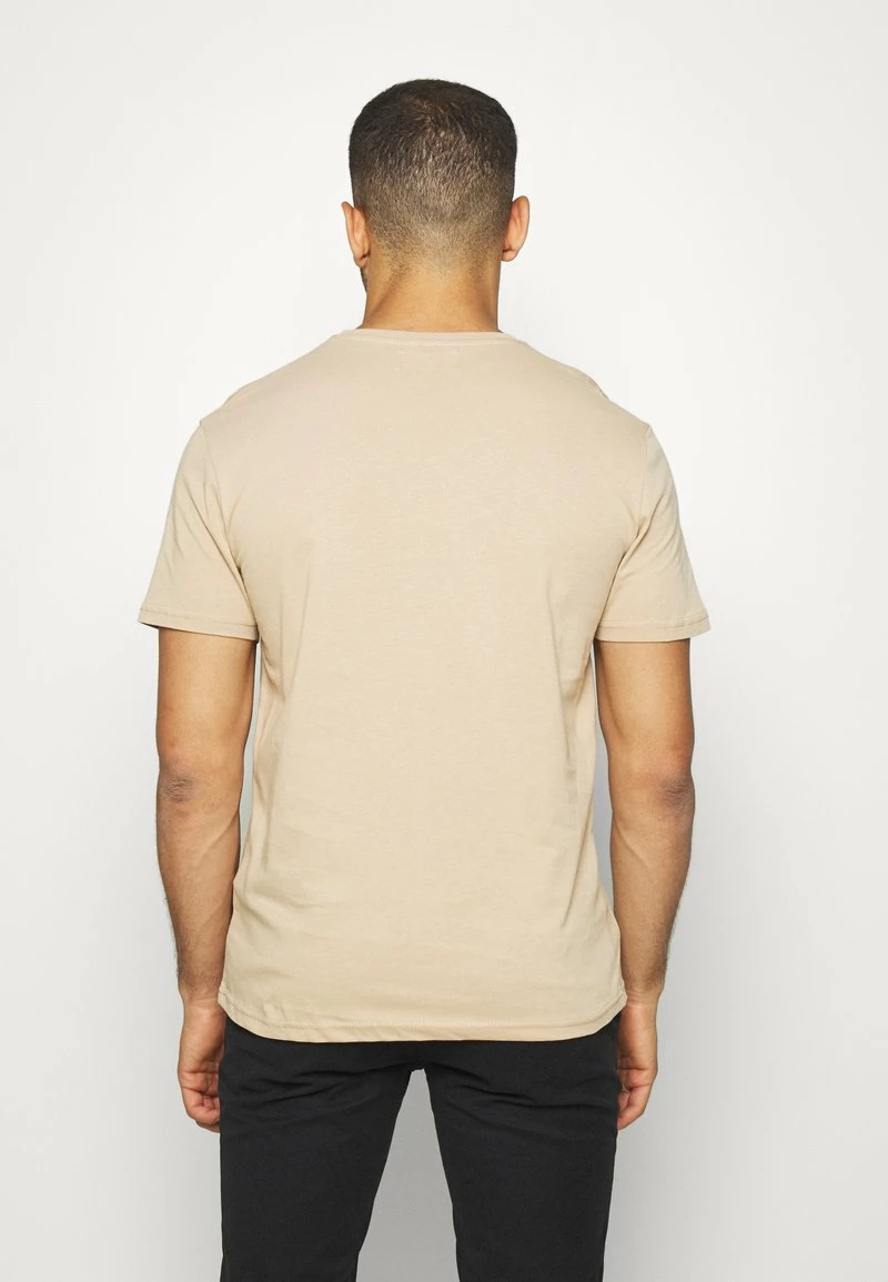 Pier One Hombre 3 PACK - Camiseta Básica - Khaki/tan/dark Blue 5 Pier One Hombre 3 PACK - Camiseta Básica - Khaki/tan/dark Blue - Imagen 3