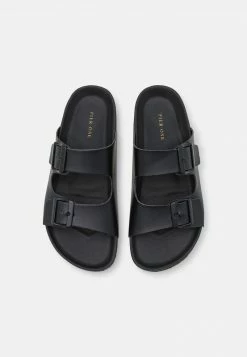 Pier One UNISEX - Pantuflas - Black, Unisexo -PIER ONE Ventas 48f5d66f7f5042d48db6bc0d24d34b9c