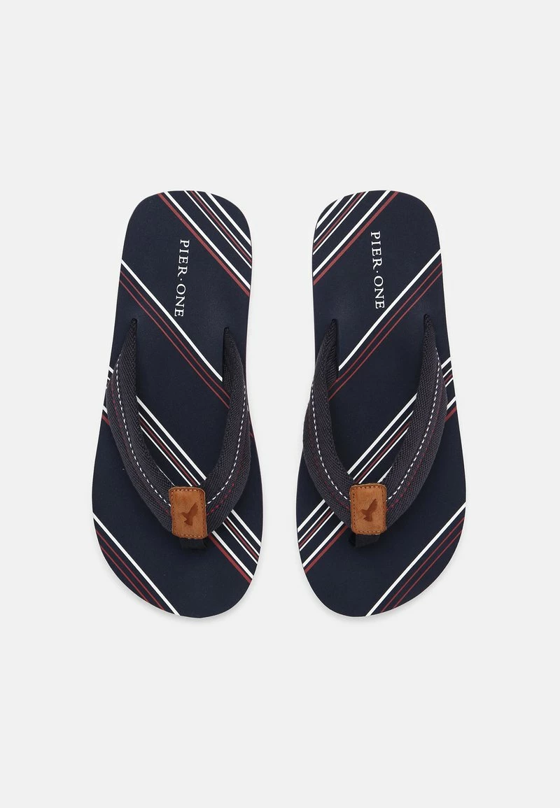 Pier One Hombre Sandalias De Dedo - Dark Blue 6 Pier One Hombre Sandalias De Dedo - Dark Blue - Imagen 4