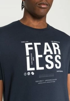 Pier One Camiseta Estampada - Dark Blue, Hombre -PIER ONE Ventas 4ad2c08b3fd54914aab8d61e8c936b55