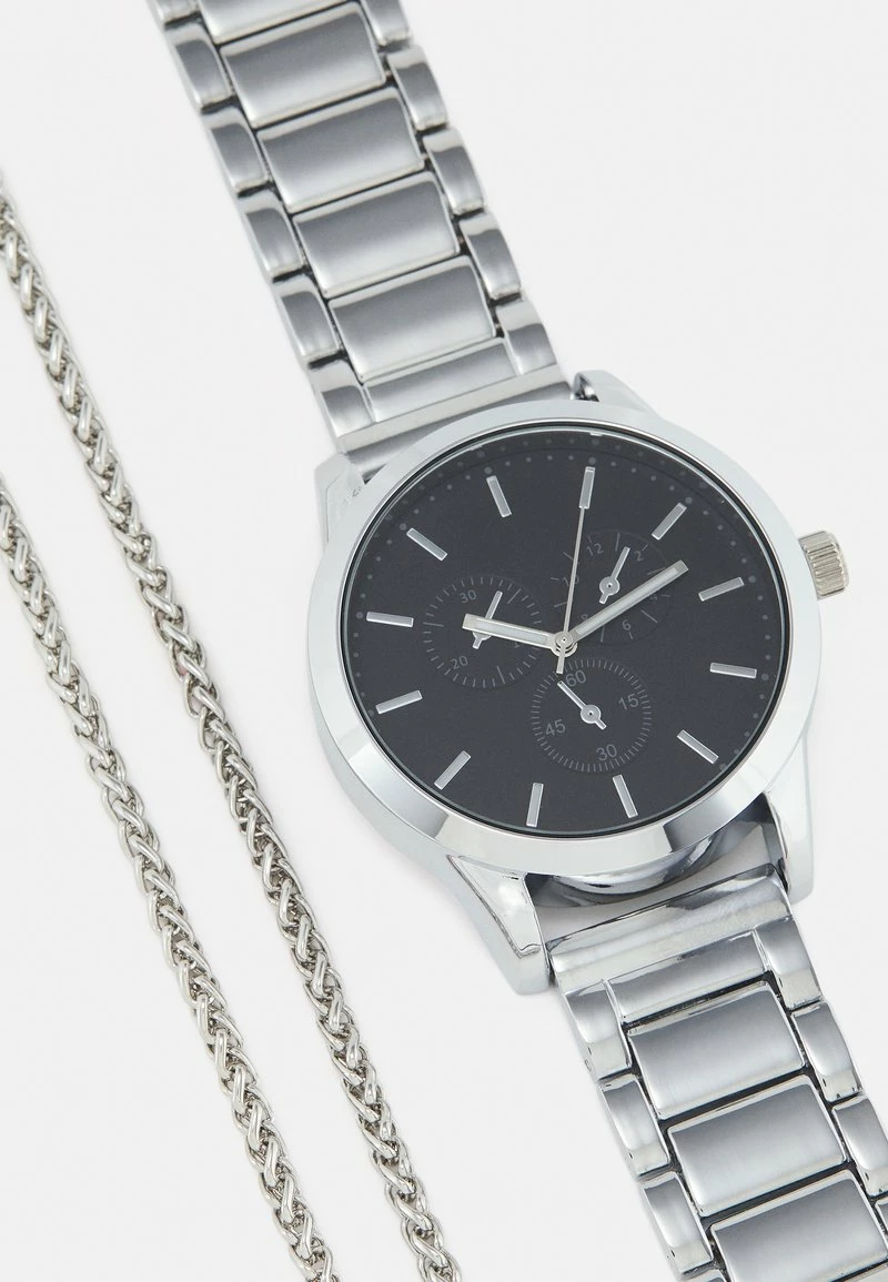 Pier One Unisexo SET UNISEX - Reloj - Silver-coloured 7 Pier One Unisexo SET UNISEX - Reloj - Silver-coloured - Imagen 5