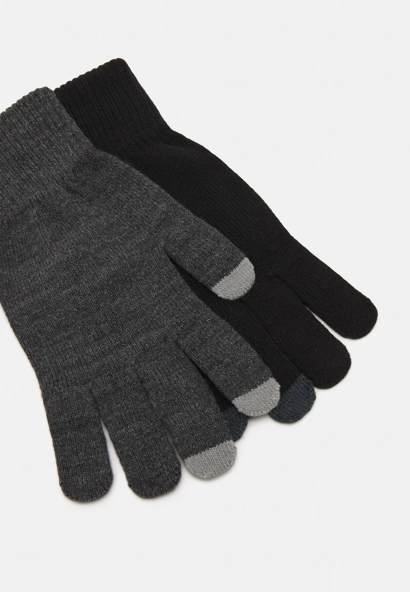 Pier One Hombre 2 PACK - Guantes - Black/grey 6 Pier One Hombre 2 PACK - Guantes - Black/grey - Imagen 4