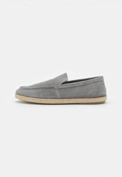 Pier One Hombre LEATHER - Alpargatas - Grey