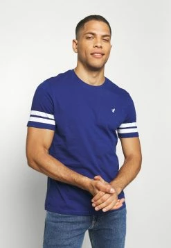 Pier One Hombre Camiseta Estampada - Blue