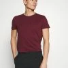 Pier One Hombre Camiseta Básica - Bordeaux -PIER ONE Ventas 511348adbef243ada35ee1735e5a91d7
