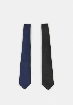 Pier One Hombre 2 PACK - Corbata - Black/blue